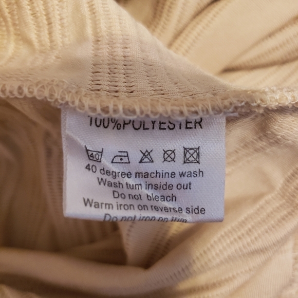 LF Urmoda long sleeve wrap textured dress zip back - Picture 8 of 8